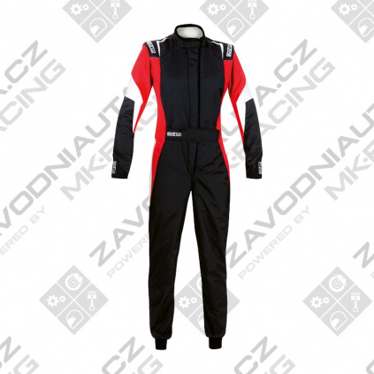 Sparco dámská kombinéza Competition Lady černá/červená