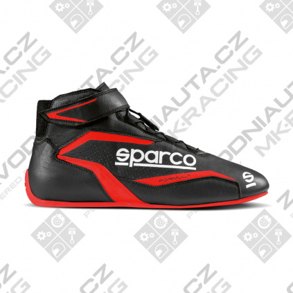 Sparco boty Formula černá/červená