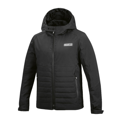 Sparco pánská zimní bunda Winter Jacket černá - přední strana
