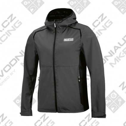 Sparco bunda Windbreaker šedá/černá