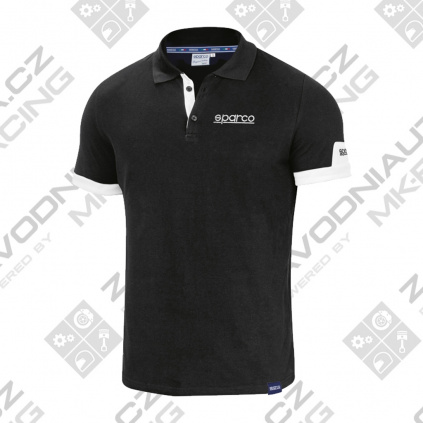 Sparco polo Corporate černá