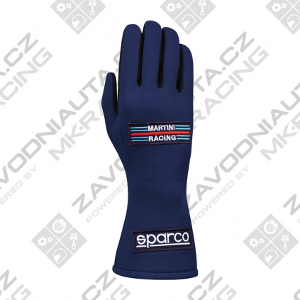Sparco rukavice Land Martini Racing modrá
