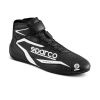 Sparco závodní boty Formula černá/bílá - vnější strana