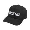 Sparco kšiltovka Suede černá