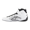 Alpinestars závodní boty Tech-1 Z V3 bílá/černá - vnitřní strana
