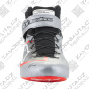 Alpinestars boty Tech-1 Z v3 stříbrná/černá/červená