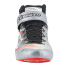 Alpinestars závodní boty Tech-1 Z V3 stříbrná/černá/červená - špička