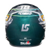 Stilo mini přilba Lance Stroll - Aston Martin F1 2023 - zadní strana