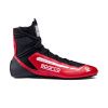Sparco závodní boty X-Light Plus červená/černá