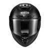 Sparco závodní uzavřená přilba X-Pro černá - čelní pohled