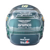 Stilo mini přilba Lance Stroll - Aston Martin F1 2025 - zadní strana