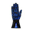 Sparco kartingové rukavice K-Rookie černá/modrá - dlaň