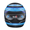 Stilo kartingova uzavrena prilba ST6 CMR Carbon Lite Graphic modra AA0821AH5PDBLU 02 - zadní strana