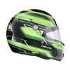 Stilo kartingová uzavřená přilba ST6 CMR Carbon Lite Graphic zelená - pravá strana