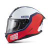Sparco závodní uzavřená přilba X-Pro Martini Racing - pravá strana