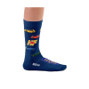 Sparco ponožky Lancia Delta Collection modrá - pravá