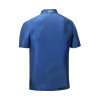 Sparco pánské polo tričko se zipem modrá - zadní strana