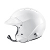 Sparco závodní přilba Flux RJ-I bílá/černá - boční strana