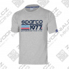 Sparco pánské tričko 1977 šedá