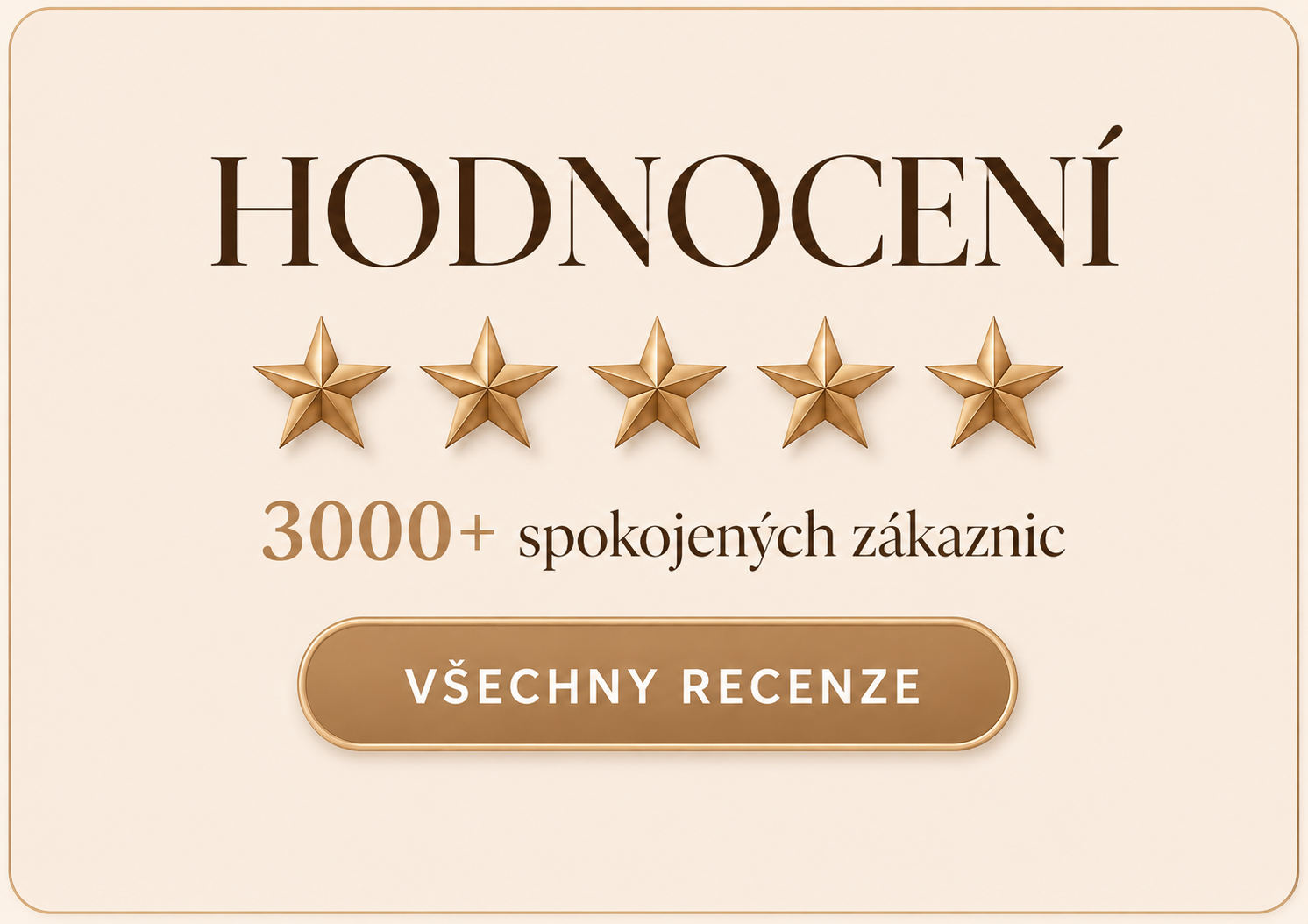 HODNOCENÍ OBCHODU