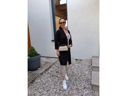 Elegantní kardigan LUCY černý