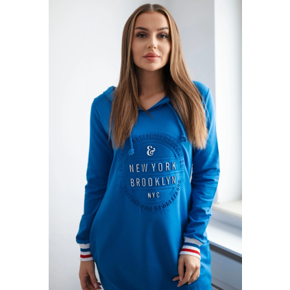 Šaty Brooklyn královsky modré (Velikost universal, Barva Chrpa)