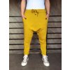 dámské baggy kalhoty žluté