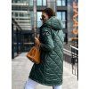 Dámská prošívaná parka STAY – pohodlí a elegance zelená
