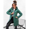 Dámská prošívaná parka STAY – pohodlí a elegance zelená