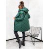 Dámská prošívaná parka STAY – pohodlí a elegance zelená