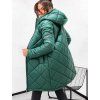 Dámská prošívaná parka STAY – pohodlí a elegance zelená