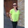 plussize halenka neon zelená