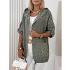 dámská letní košile na zip khaki