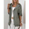 dámská letní košile na zip khaki