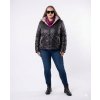podzimní krátká bunda plussize černá