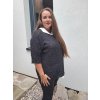 plussize svetřík černý