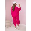 Komplet mikina + kalhoty fuchsie (Velikost universal, Barva Fuchsie)