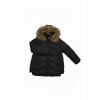 zimní bunda s kapucí pro ženy nejen 50+60+70+ černá