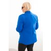 Dámské sako s podšívkou XL/2XL modre (Velikost XL/XXL, Barva Chrpa)