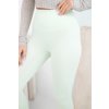 Dámské legíny s vysokým pasem mint (Velikost S, Barva Mátový)