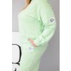 Dámská bavlněná plussize souprava pistáciová (Velikost universal, Barva Pistácie)