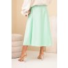 Dámská viskózová rozšířená sukně mátová (Velikost universal, Barva Mátový)