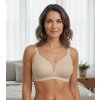 bezešvá podprsenka béžová