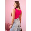 Dámské basic tílko fuchsie (Velikost universal, Barva Fuchsie)