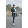 Elegantní dámský kardigan zelený