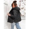 dámská prošívaná větrovka černá