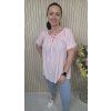 volnočasová tunika růžová