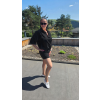 Dámský letní viskózový komplet DANA černý