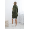 Šaty Brooklyn khaki (Velikost universal, Barva Khaki)