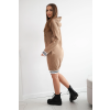Šaty Brooklyn camel (Velikost universal, Barva Camelová)